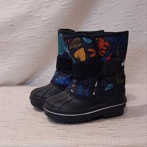 Carter's Kids Blue and Black Rain & Snow Boots